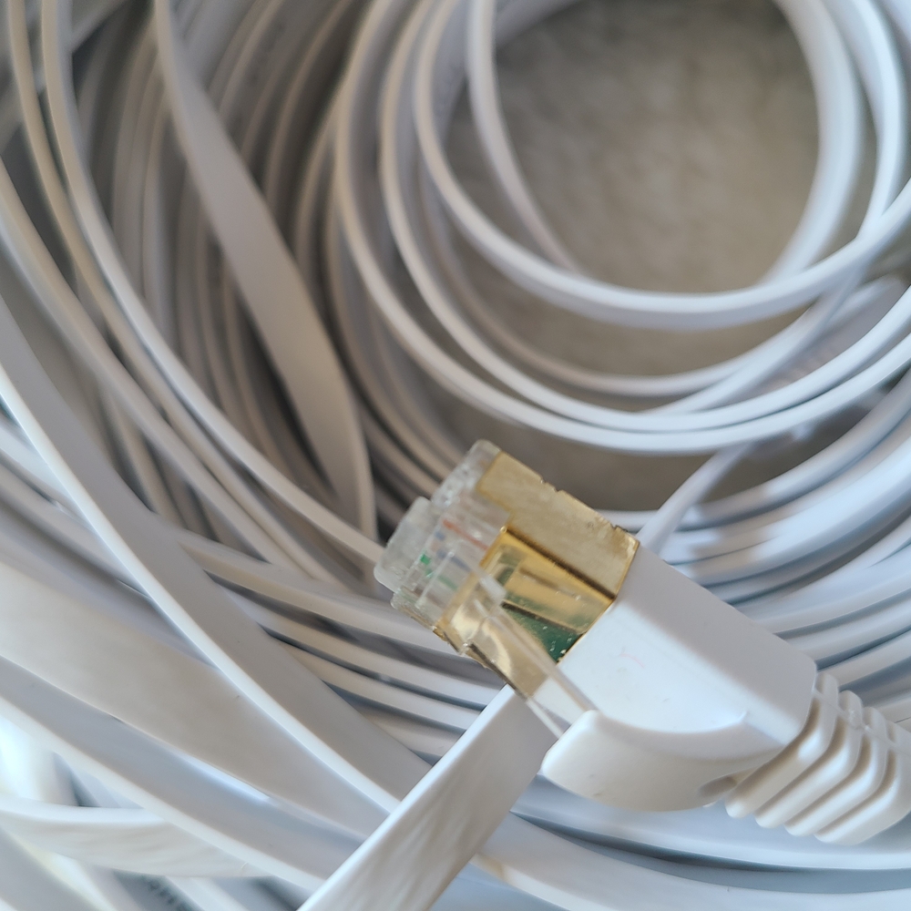 Cat6 150Ft Ethernet Cable with Gold Connector